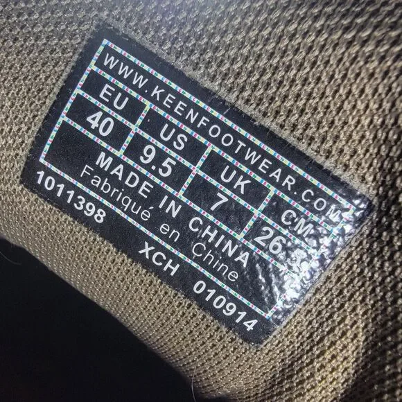 Keen Briggs Womens 9.5  Hiking Shoes Cascade Brown Leather Lace Up Walking - Picture 3 of 9